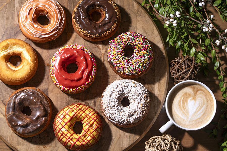 ホテル「ハイアット リージェンシー 京都」（京都市東山区）では、3月31日まで『ドーナツブッフェ』を開催中