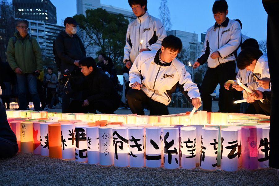 　高校生たちも運営に貢献「阪神淡路大震災１．１７のつどい」