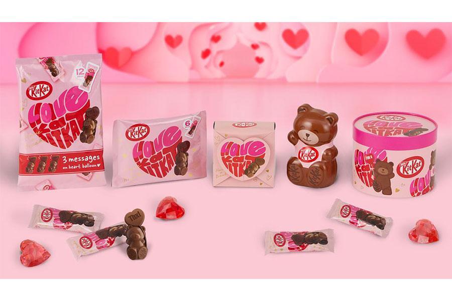「キットカット ハートフルベアー」