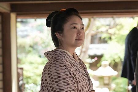　『ばけばけ』より。トキの母・フミを演じる池脇千鶴　©ＮＨＫ