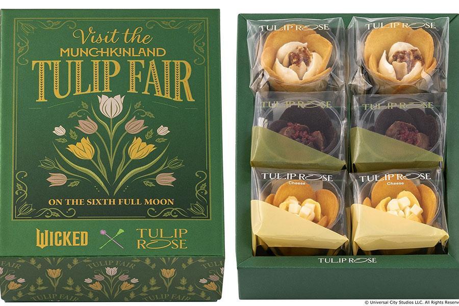 「トーキョーチューリップローズ」チューリップローズ 6個入 WICKED editionポーチセット（2501円）