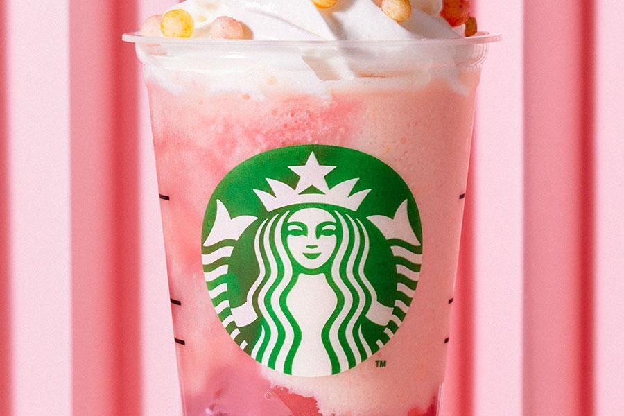 『ひなまつり フラペチーノ ショートサイズ』Shortサイズのみ ＜持ち帰り＞638円 ＜店内利用＞650円