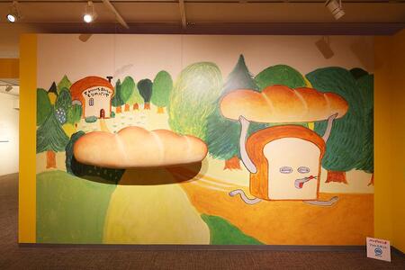 　『パンどろぼう展』会場のイメージ（写真は東京会場）