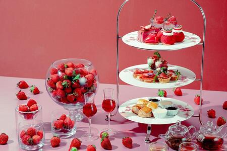 　「グランドプリンスホテル大阪ベイ」（大阪市住之江区）で３月６日～開催するアフタヌーンティー『いちごマニア！』