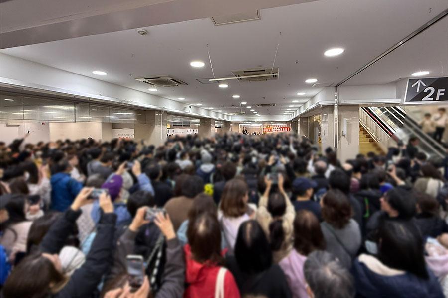 「イズミヤショッピングセンター枚方」最後の営業日3月1日の様子