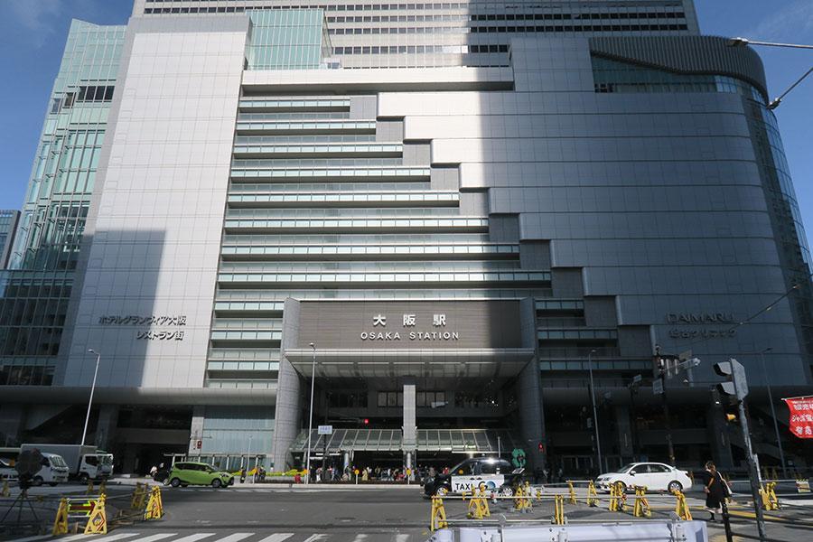 　ＪＲ大阪駅直結の「大丸梅田店」（３月１日／Ｌｍａｇａ.ｊｐ撮影）