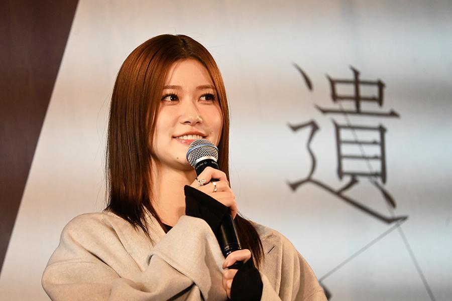 　映画の記念イベントに登壇した生見愛瑠、大阪ファンの熱気に笑顔も（３月１１日・大阪市内・Ｌｍａｇａ.ｊｐ撮影）