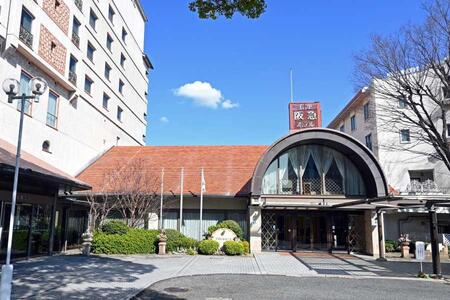  　レトロな雰囲気がかわいいと人気の千里阪急ホテル外観