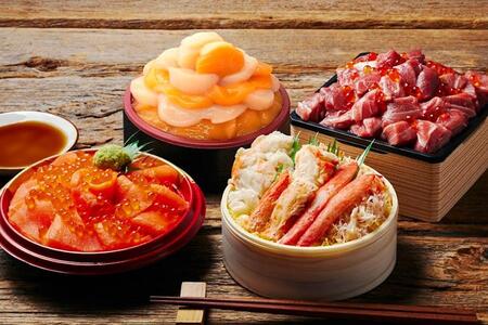 　『阪神 春の北海道市場』に登場する海鮮丼