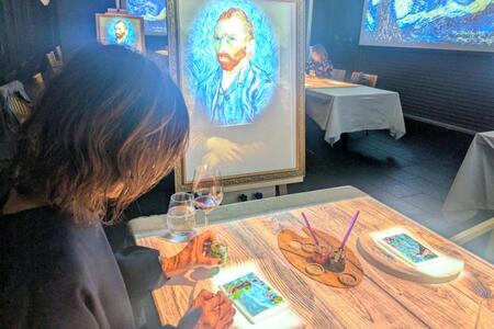 　プロジェクションマッピングを活用したアートなディナータイムが楽しめる『７ Ｐａｉｎｔｉｎｇｓ － Ｔｈｅ Ａｒｔ ｏｆ Ｄｉｎｉｎｇ』「ＡＮＡクラウンプラザホテル神戸」