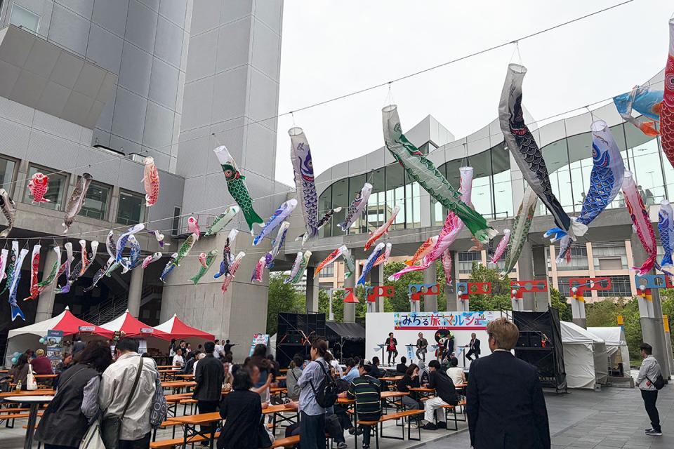 　『みちる旅マルシェ２０２６』会場の様子（Ｌｍａｇａ.ｊｐ撮影）