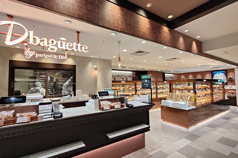　大丸梅田店にオープンする「Ｄ.ｂａｇｕｅｔｔｅ ｂｙ ｐａｒｉｇｏｔ ＆ ＤＩＡ（ディー バゲット バイ パリゴ＆ダイヤ）」（４月１７日・大阪市北区／Ｌｍａｇａ.ｊｐ撮影）