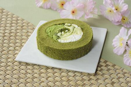 　ローソン「Ｕｃｈｉ Ｃａｆｅ×森半 抹茶ミルクロールケーキ」（２７９円／５月１８日発売）