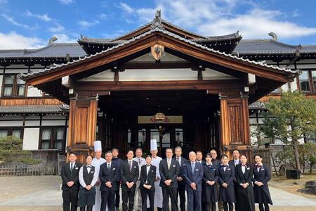 　２０２６年１月４日、全館休館した後の「奈良ホテル」（奈良県奈良市）