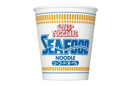 　日清食品のカップヌードル「シーフードヌードル」（公式ＨＰより）