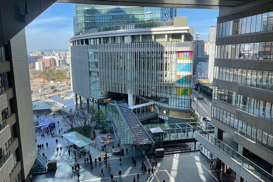 大阪駅すぐの商業施設「グランフロント大阪」