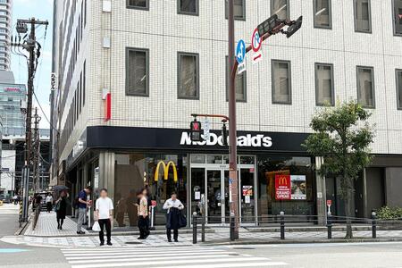 「マクドナルド 本町通り店」外観（Lmaga.jp撮影）