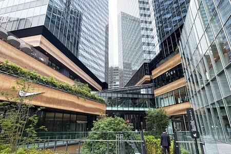 ｢グラングリーン大阪｣南館の外観（Lmaga.jp撮影）