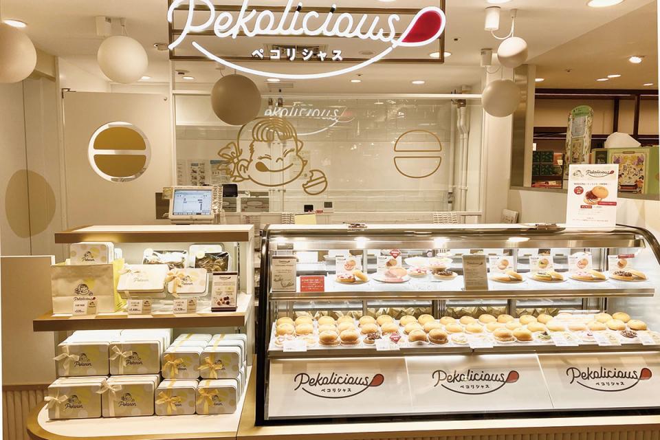 【大阪土産】天王寺でしか買えない、不二家「ペコちゃん」スイーツ店に人気キャラとのコラボスイーツ登場