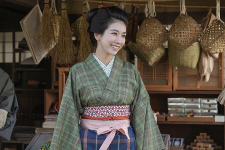 『ブラッサム』第6回より。珠の親友・梅役として登場した松本穂香（C）NHK