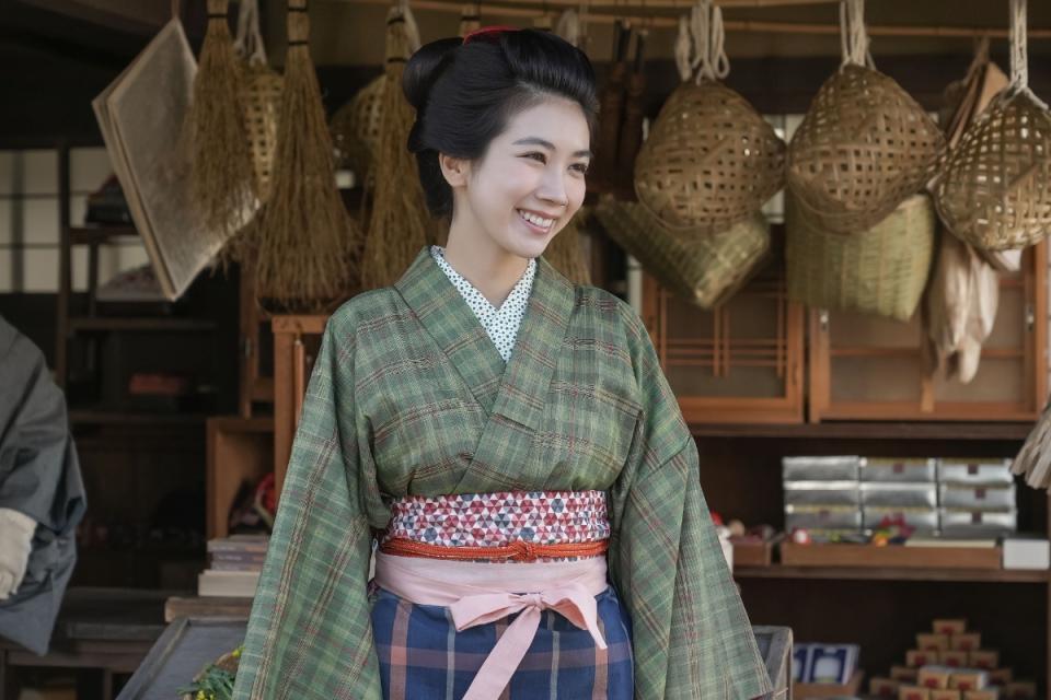 『ブラッサム』第6回より。珠の親友・梅役として登場した松本穂香（C）NHK