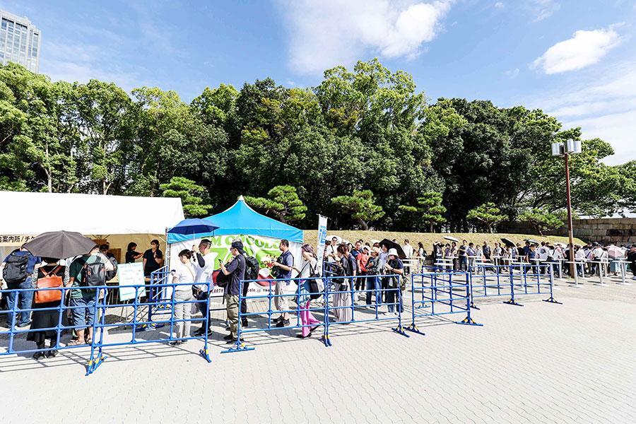 過去に開催された「オオサカ サケ スクエア」の様子