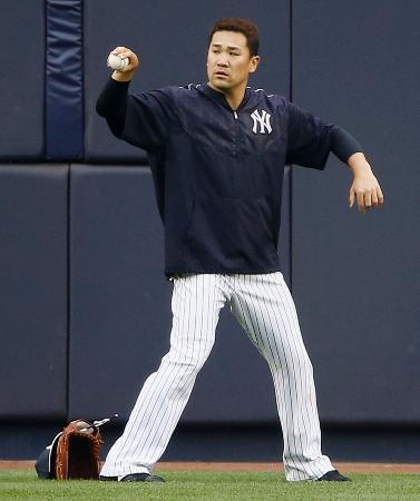田中投手「何とか試合つくる」