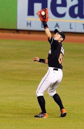 イチローは４打数無安打