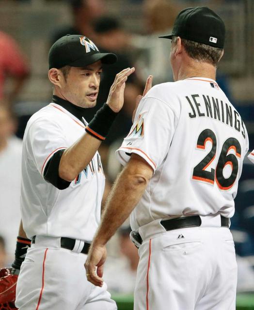 イチロー、３６安打乱打戦も守備のみ