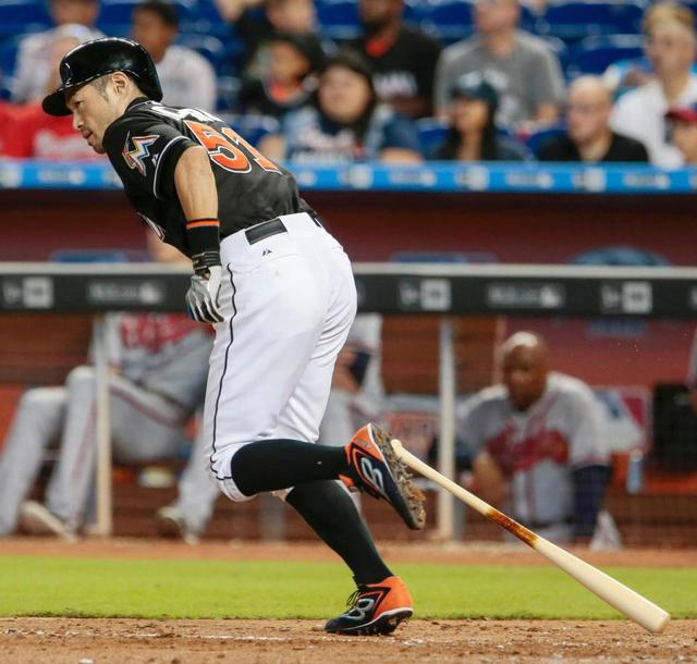 イチロー、今季本拠地最終戦で遊ゴロ