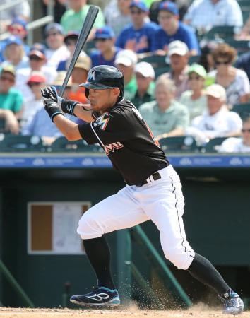 イチローは３打数無安打