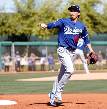 ドジャース前田は食事会で交流