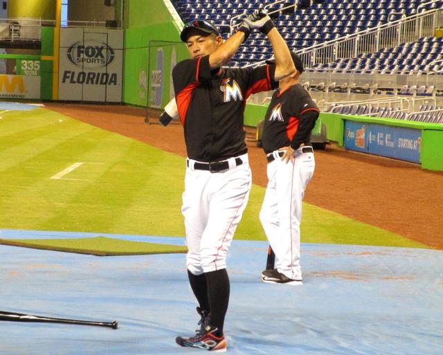 イチロー　「２番中堅」で６戦ぶり先発