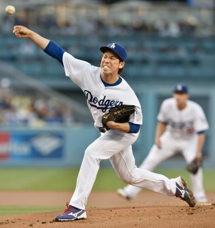 米大リーグ、前田は４勝目ならず