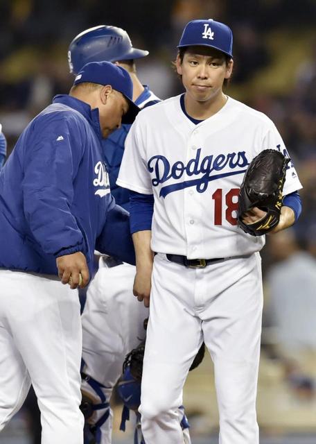 前田健太、日米初めて投手に被弾