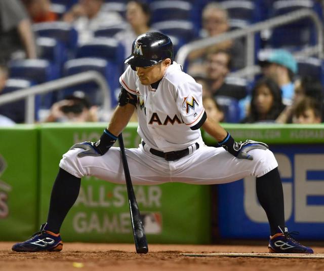 イチロー、出場機会なし　７月７試合で９打席