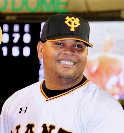 元巨人のホアン・フランシスコ