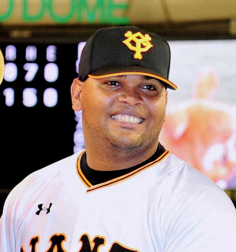 元巨人のホアン・フランシスコ