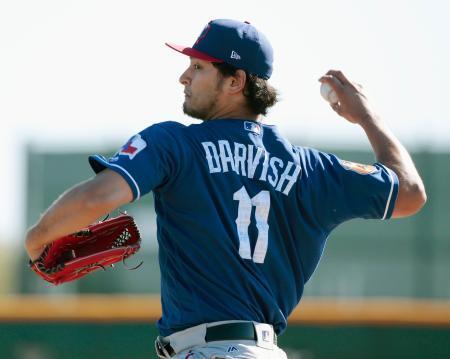 ダルは実戦練習で約５０球 大リーグ、田中や前田らは軽め