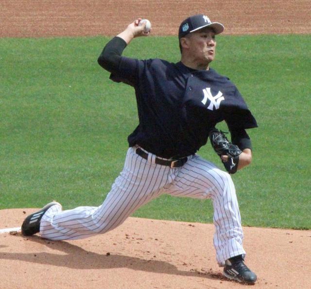 田中３回を無失点「真っすぐの制球良かった」