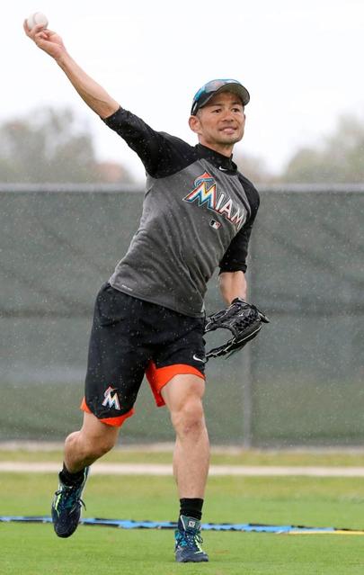 イチローが休日練習 メジャー現役最年長野手の大切なルーティン/大