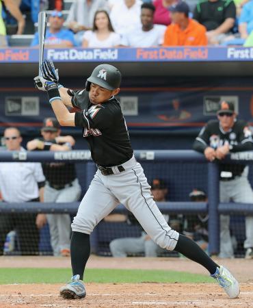 イチローは３打数無安打　メッツ戦