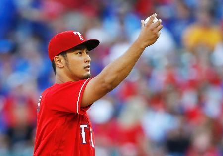 ダルビッシュは４失点 インディアンス戦