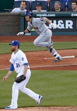 アストロズ青木は３打数１安打 ロイヤルズ戦