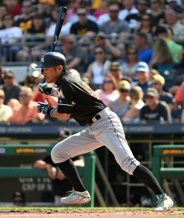 イチローは４打数１安打 パイレーツ戦