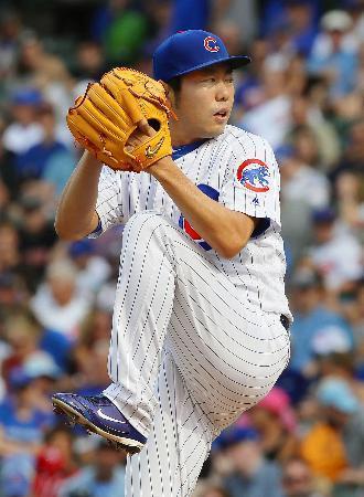 カブス・上原　４試合ぶり失点