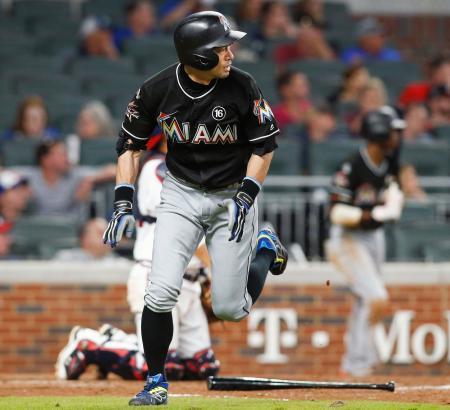 イチロー、代打で適時打 ブレーブス戦