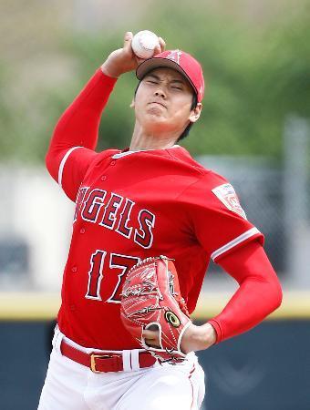 エンゼルス大谷キャンプ打ち上げ 全試合失点、打率は１割台