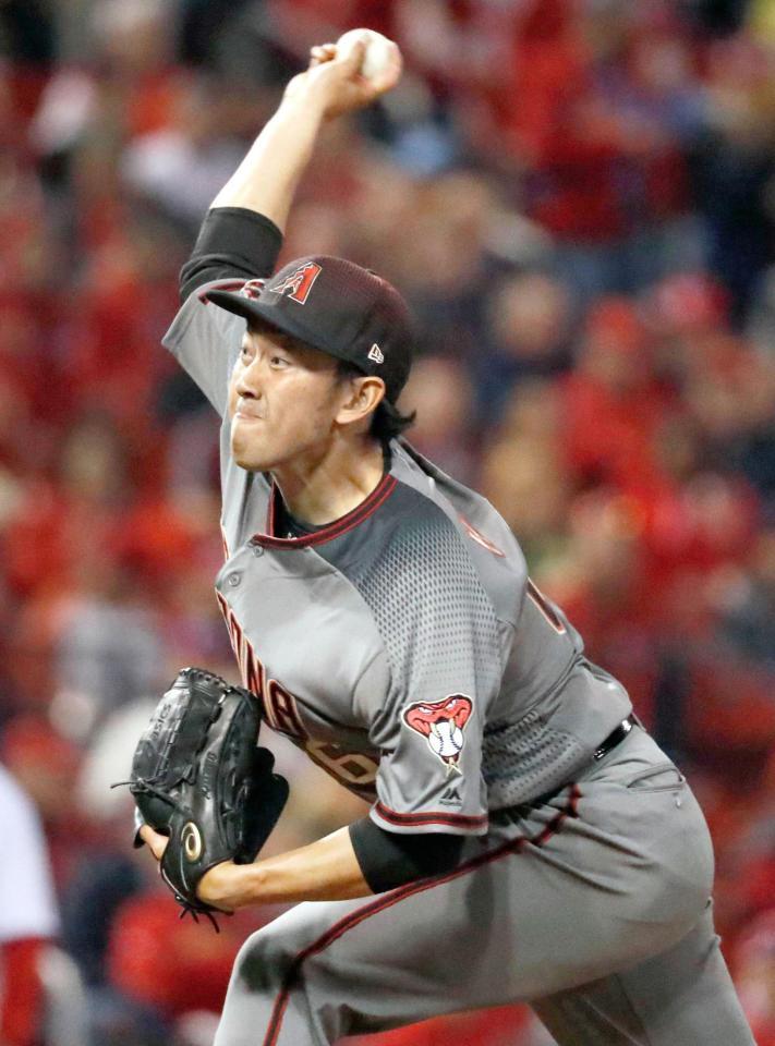 ７回に登板し、１回を三者凡退に抑えた平野（ＡＰ＝共同）