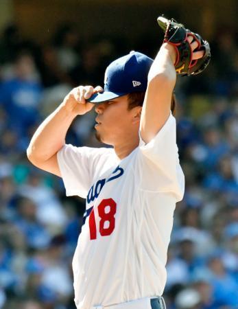 ドジャースの前田、５敗目 チームは３連敗